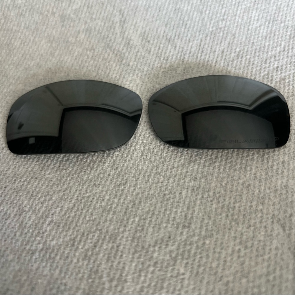 Oakley Fives Squared Black Mirrored Iridium Polarized Replacement Lenses OO9238